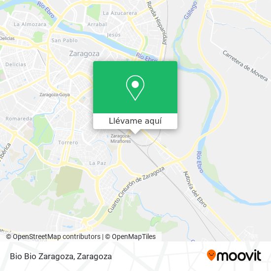 Mapa Bio Bio Zaragoza