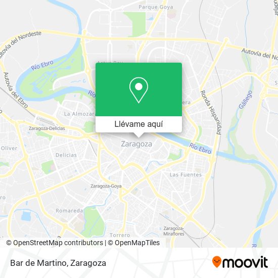 Mapa Bar de Martino