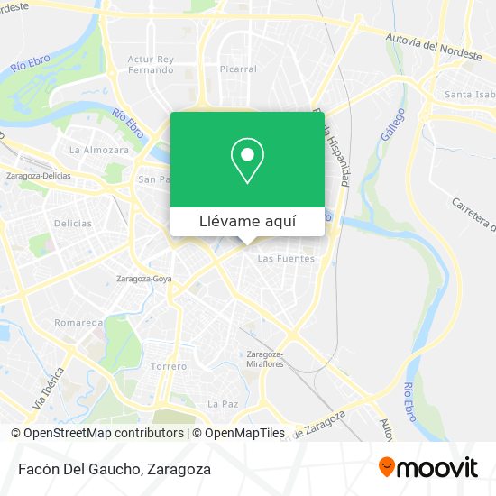 Mapa Facón Del Gaucho