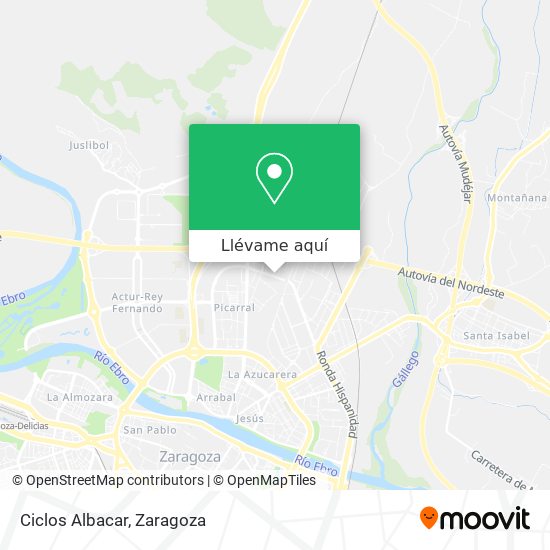 Mapa Ciclos Albacar