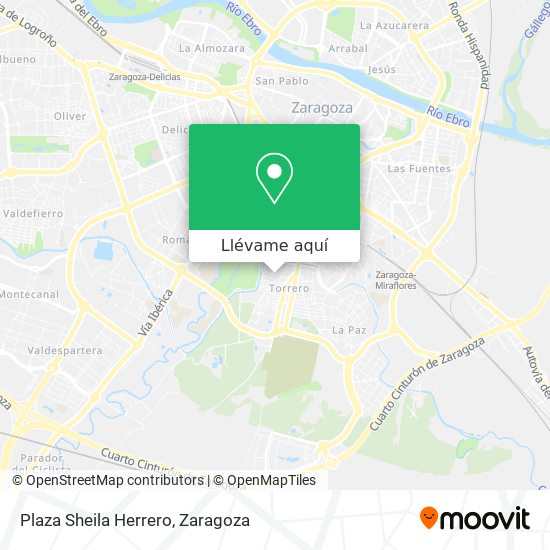 Mapa Plaza Sheila Herrero