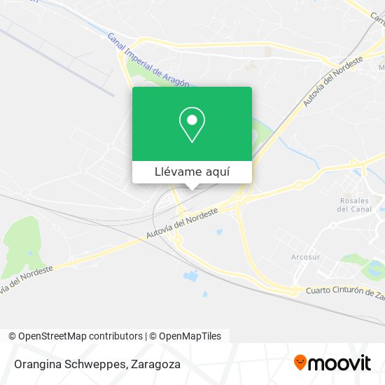 Mapa Orangina Schweppes