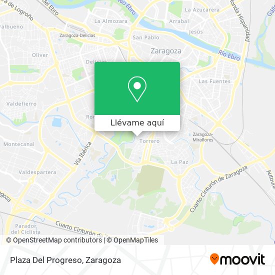 Mapa Plaza Del Progreso
