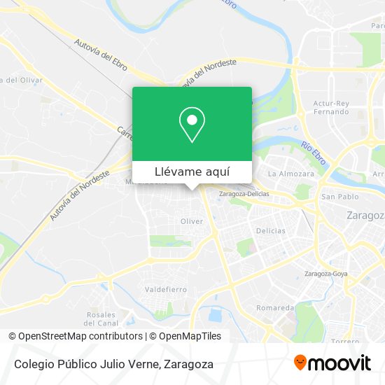 Mapa Colegio Público Julio Verne