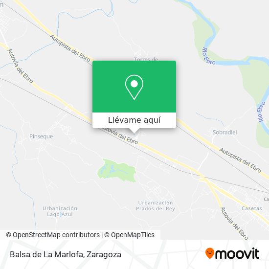 Mapa Balsa de La Marlofa