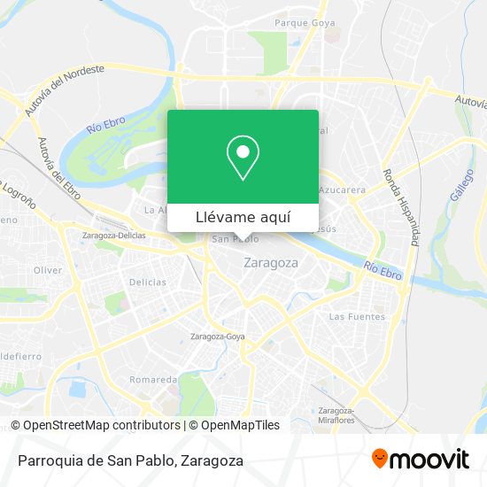 Mapa Parroquia de San Pablo