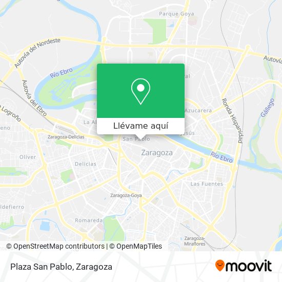 Mapa Plaza San Pablo