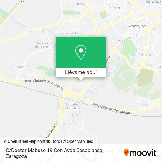 Mapa C / Doctor Mabuse 19 Con Avda Casablanca