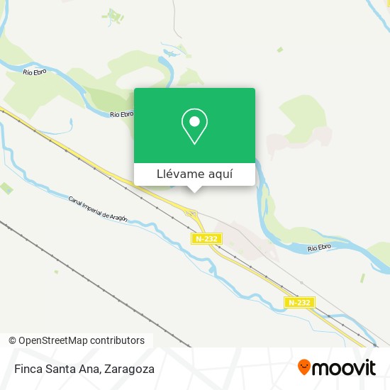 Mapa Finca Santa Ana