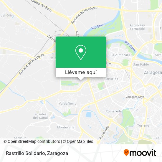 Mapa Rastrillo Solidario