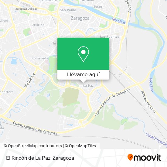 Mapa El Rincón de La Paz