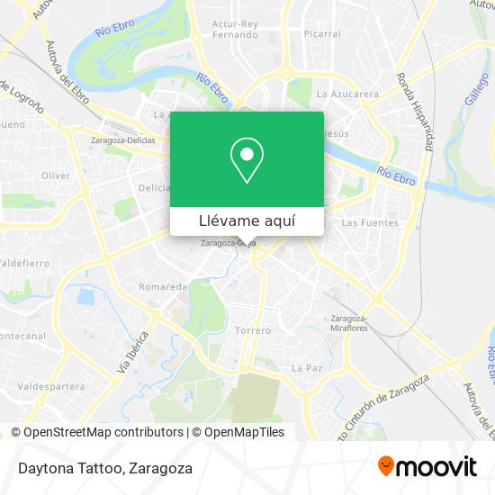 Mapa Daytona Tattoo