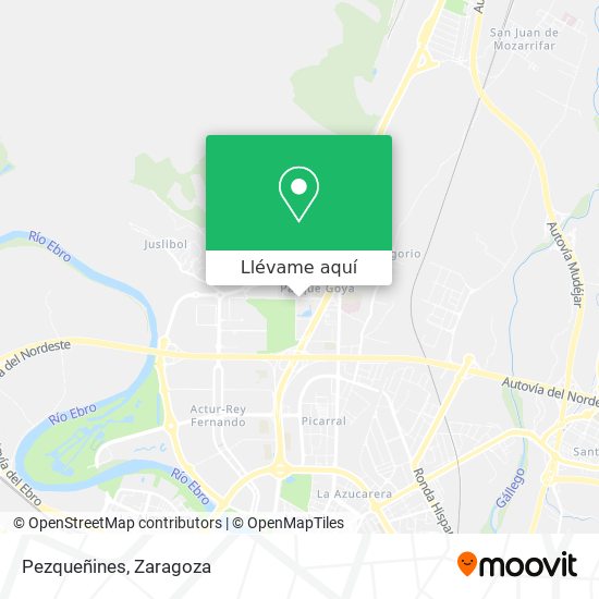 Mapa Pezqueñines