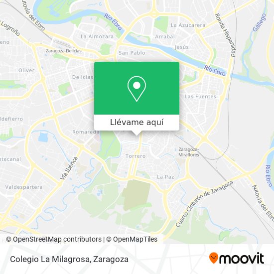Mapa Colegio La Milagrosa
