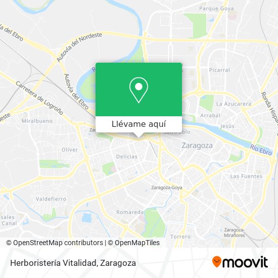Mapa Herboristería Vitalidad