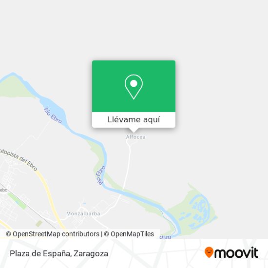 Mapa Plaza de España