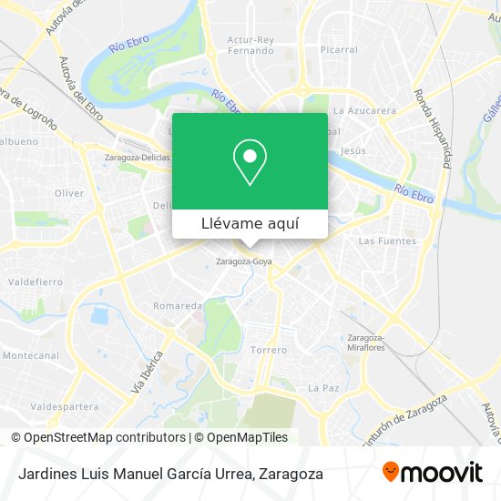 Mapa Jardines Luis Manuel García Urrea