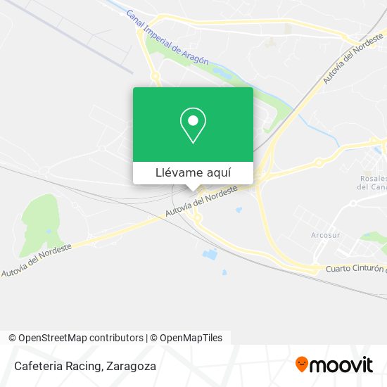 Mapa Cafeteria Racing