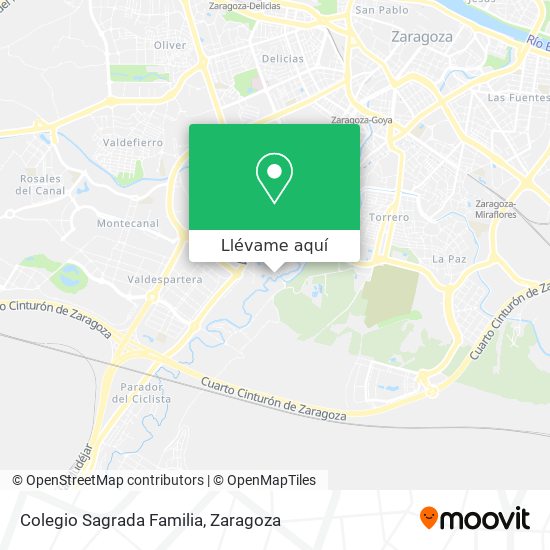 Mapa Colegio Sagrada Familia