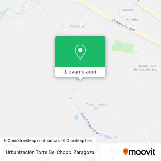 Mapa Urbanización Torre Del Chopo