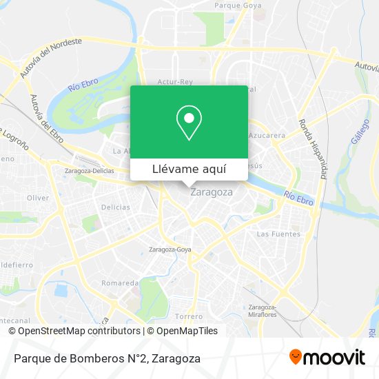 Mapa Parque de Bomberos N°2
