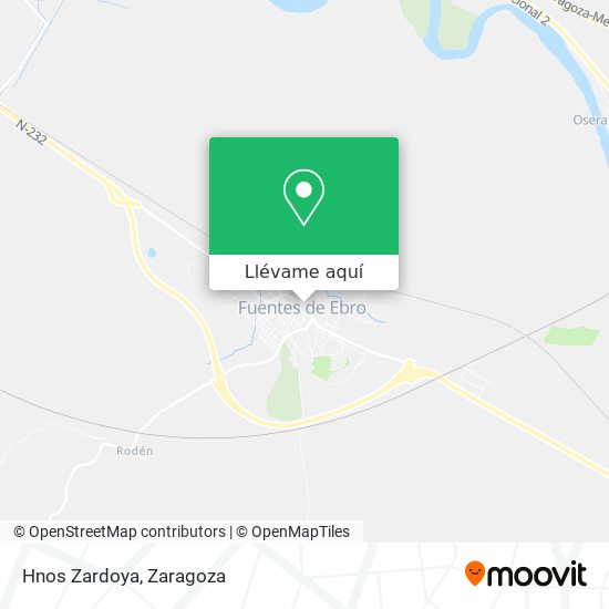 Mapa Hnos Zardoya