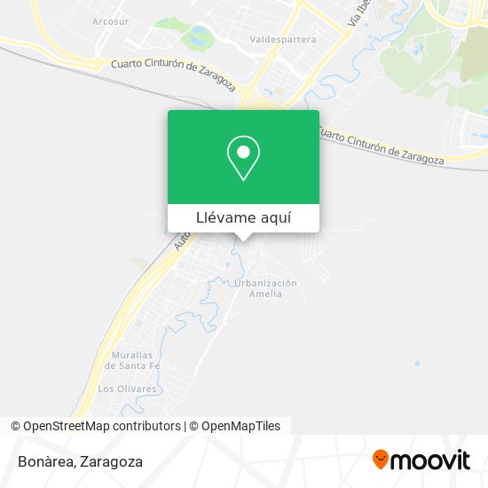 Mapa Bonàrea