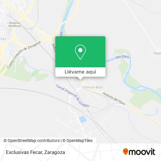 Mapa Exclusivas Fecar