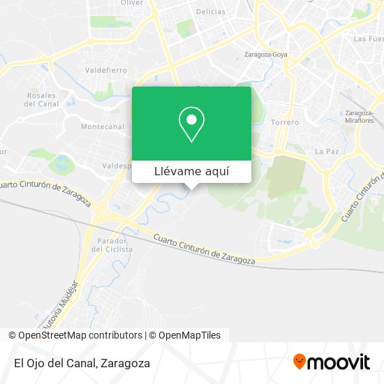 Mapa El Ojo del Canal