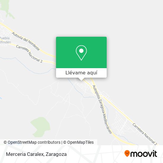 Mapa Merceria Caralex
