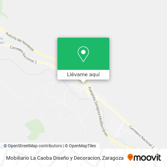 Mapa Mobiliario La Caoba Diseño y Decoracion