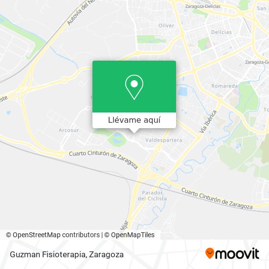 Mapa Guzman Fisioterapia