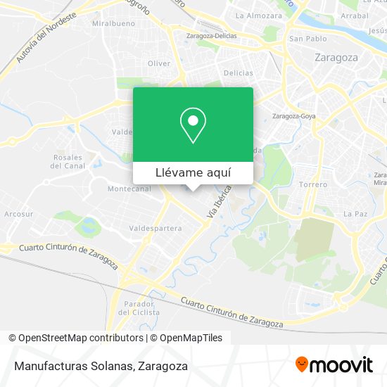 Mapa Manufacturas Solanas