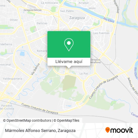 Mapa Mármoles Alfonso Serrano