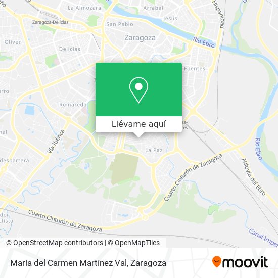 Mapa María del Carmen Martínez Val