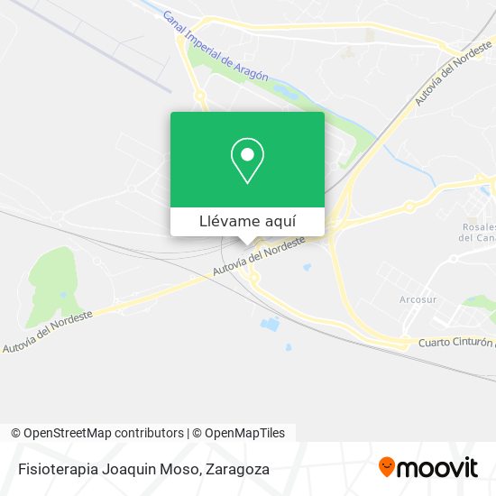 Mapa Fisioterapia Joaquin Moso