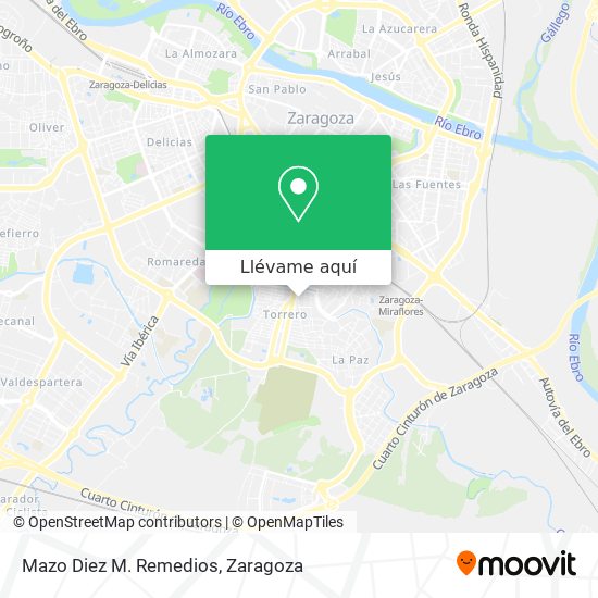 Mapa Mazo Diez M. Remedios