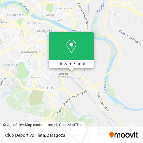 Mapa Club Deportivo Fleta