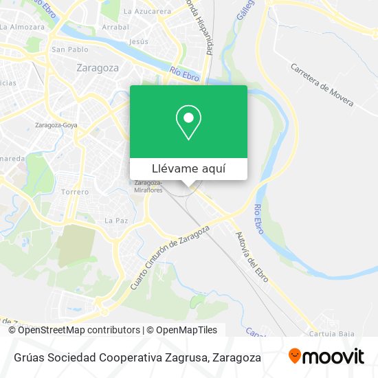 Mapa Grúas Sociedad Cooperativa Zagrusa