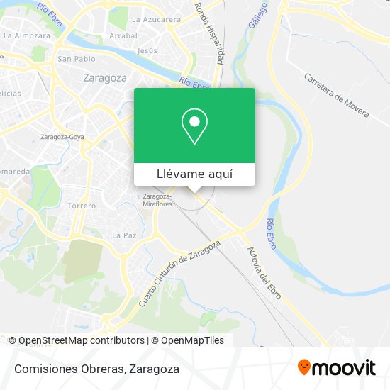 Mapa Comisiones Obreras