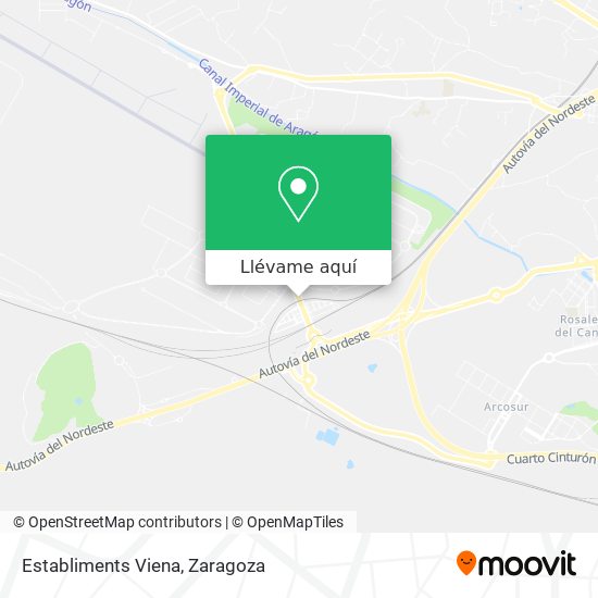 Mapa Establiments Viena