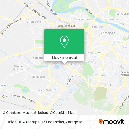 Mapa Clínica HLA Montpelier-Urgencias