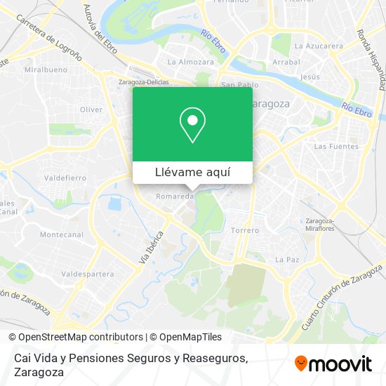 Mapa Cai Vida y Pensiones Seguros y Reaseguros