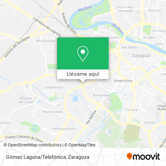 Mapa Gómez Laguna/Telefónica
