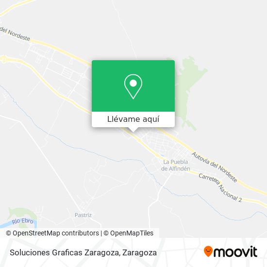 Mapa Soluciones Graficas Zaragoza