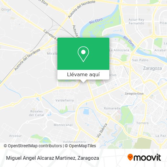 Mapa Miguel Angel Alcaraz Martinez