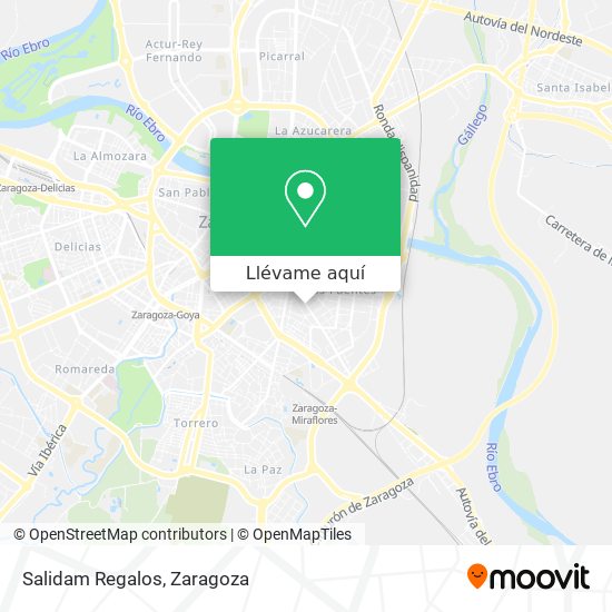 Mapa Salidam Regalos