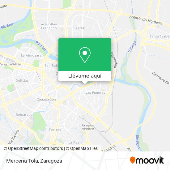 Mapa Merceria Tola