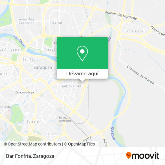 Mapa Bar Fonfría