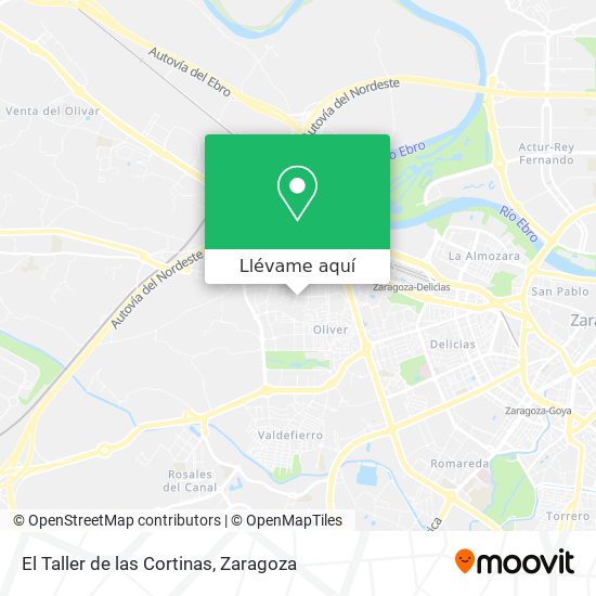 Mapa El Taller de las Cortinas